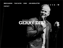Tablet Screenshot of gerrydee.com